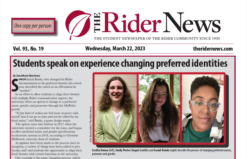 The Rider News March 22, 2023