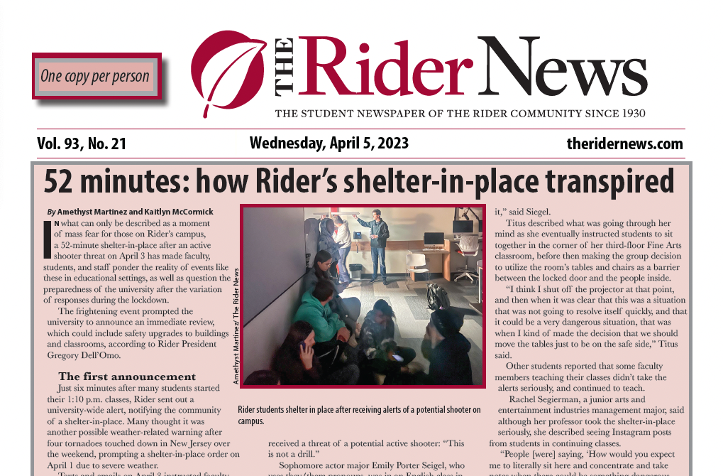 The Rider News April 5, 2023