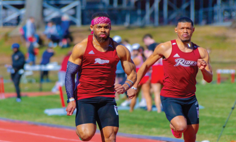 Graduate student sprinter Jerome Boyer set a new personal record of 10.88 seconds in the 100-meter.