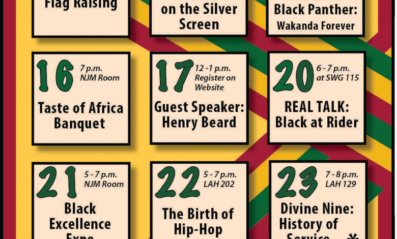Black History month events