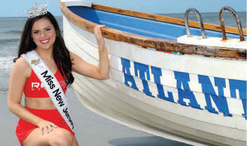 Miss New Jersey 2023 Victoria Mozitis poses for a photo while sporting her Miss New Jersey sash.