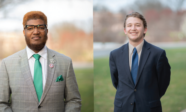 Naa’san Carr and Joe Tufo speak about their goals if elected as SGA president.