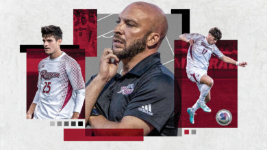 Head Coach Chad Duernberger led the Broncs to a MAAC championship in his first year. Graphic by Eric Buckwalter/The Rider News