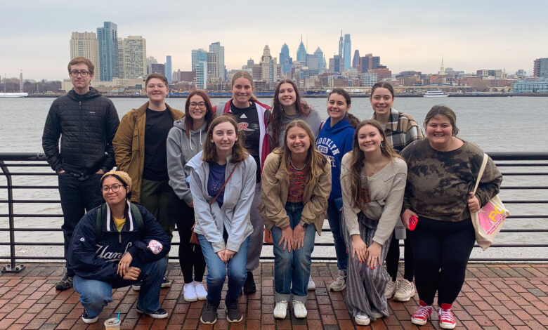 Students in Marine Ecology went to Adventure Aquarium earlier this semester.