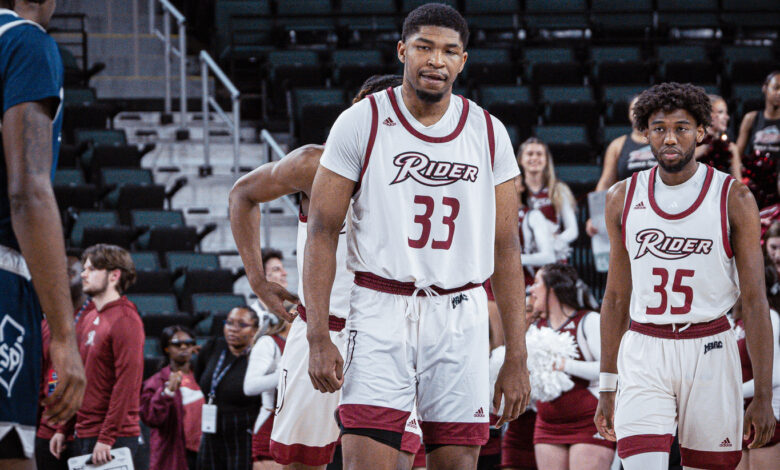 Graduate student forward Tariq Ingraham (left) is the longest tenured player on the Broncs. Photo by Josiah Thomas