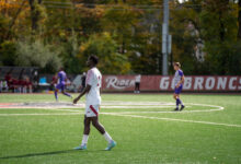 Junior midfielder Momo Diop leads the MAAC in goals and points. Photo by Kaitlyn D'Alessio