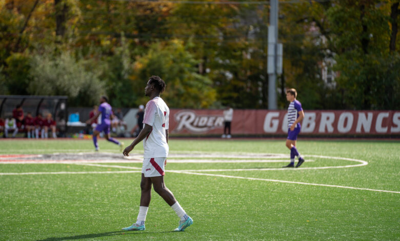 Junior midfielder Momo Diop leads the MAAC in goals and points. Photo by Kaitlyn D'Alessio