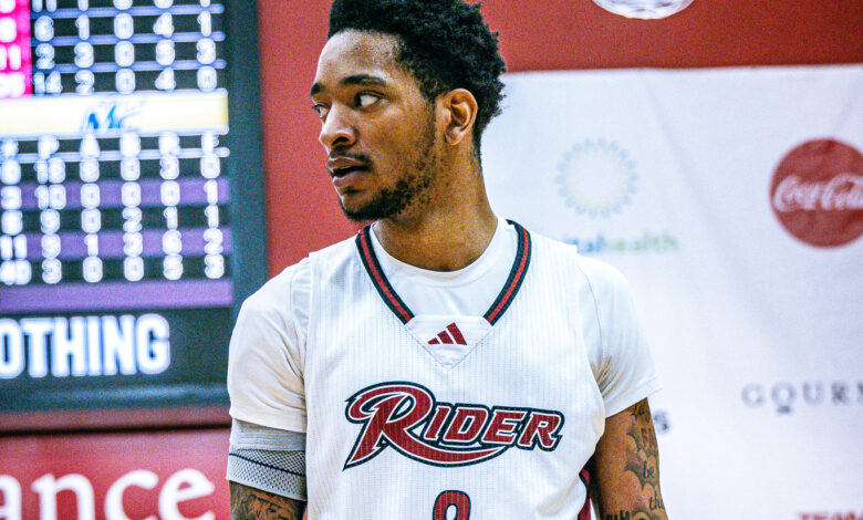 Senior forward Tank Byard hit the game-winner against Siena on Feb. 8. Photo by Josiah Thomas/The Rider News