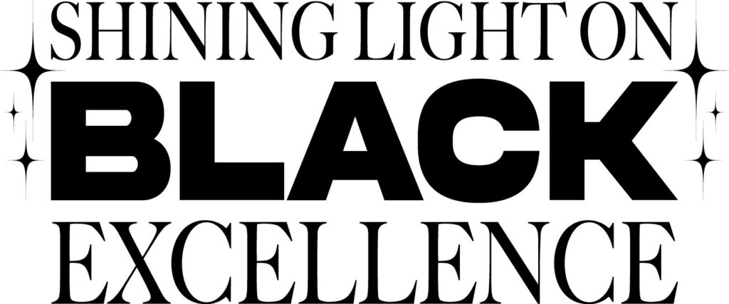 Shining light on black excellence logo