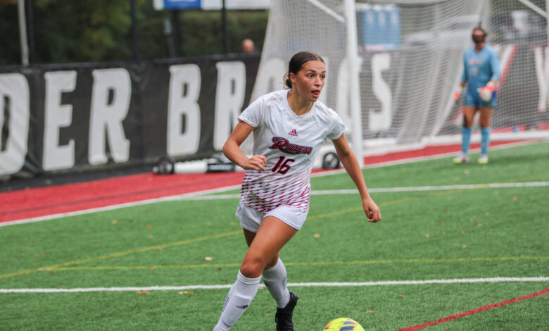 Junior forward Ava Ferrie had two shots against Siena. Photo by Liliana R. Basile