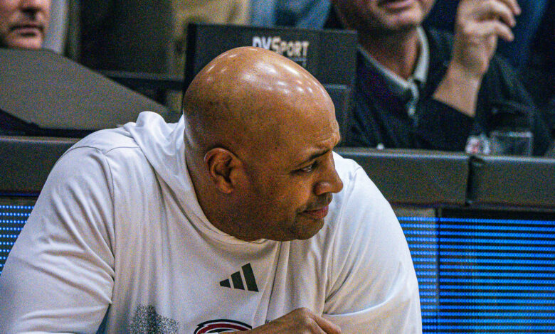 Head Coach Kevin Baggett aimed to place defense at the flagship of his program, which the Broncs exemplified on Nov. 15. Photo by Josiah Thomas.