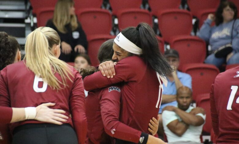 Senior opposite Kiannisha Santiago was named MAAC Player of the Year. Photo by Destiny Pagan/The Rider News