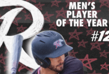 Senior outfielder Kyle Neri was voted The Rider News Male Player of the Year. Graphic by Yanuel Santos.