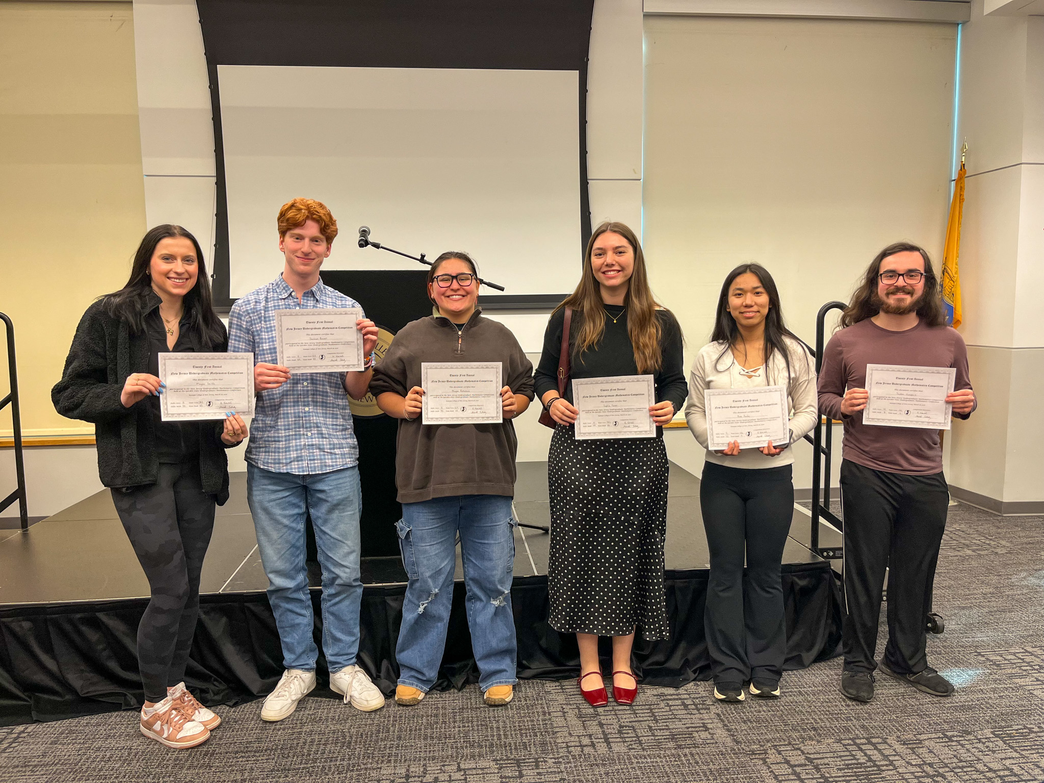 Rider success in the New Jersey Undergraduate Mathematics Competition