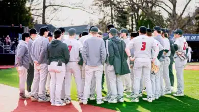 Nine Broncs have entered the transfer portal after a historical 2026 season. Photo courtesy of Rider Athletics.